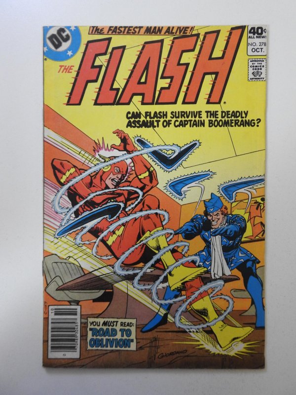 Flash #278 VG Condition! Moisture stain