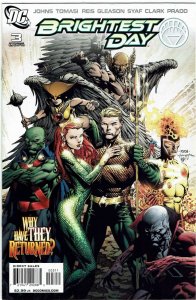 Brightest Day #3 Geoff Johns Aquaman Mera NM