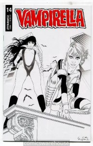 VAMPIRELLA (2019 DYNAMITE) #14 VARIANT 1:20 GUNDUZ B&W INCV NM G11463