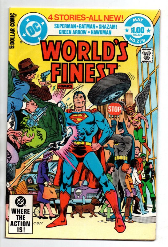 World's Finest #279 - Superman - Batman - Shazam - 1982 - VF