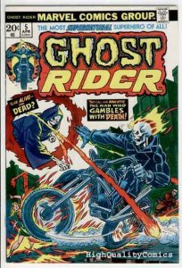 GHOST RIDER #5, VF/NM, Las Vegas, Mooney, Movie, 1973, more GR in store