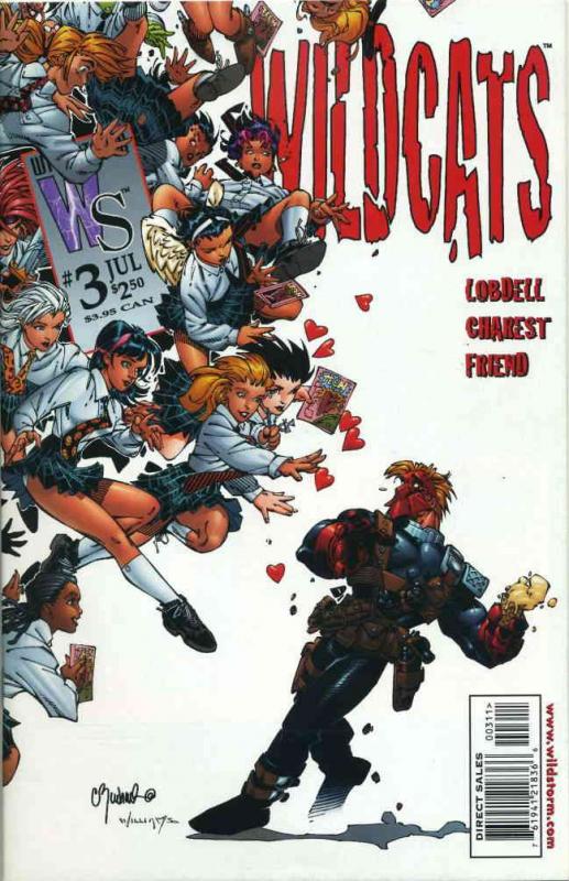 Wildcats (2nd Series) #3A FN ; WildStorm | Chris Bachalo variant