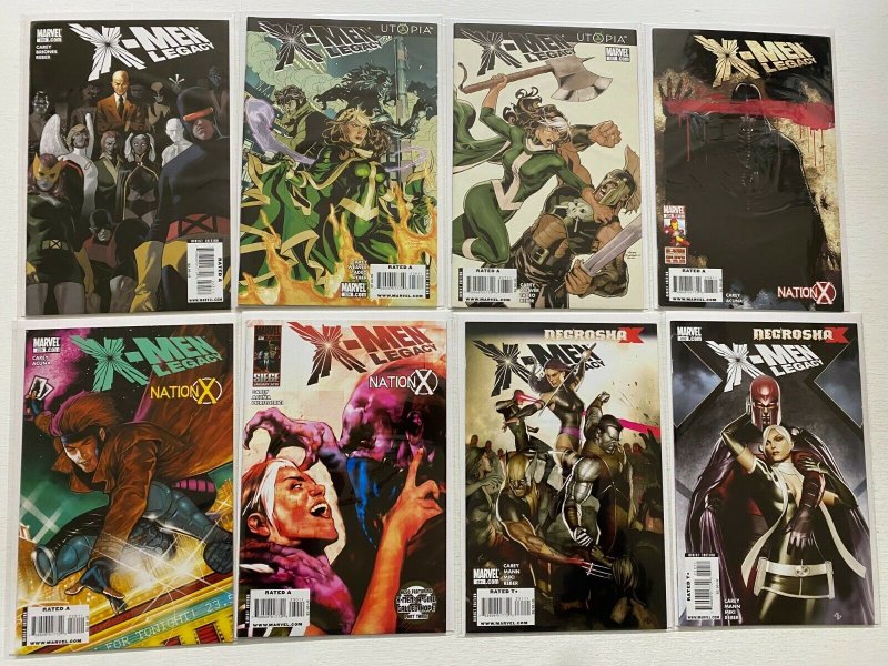 X-Men Legacy lot #208-260 + Specials Marvel 48 pieces average 8.0 VF (2008-'12) 