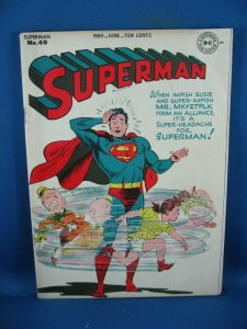 SUPERMAN 40 F 1946 MR MXYZTPLK