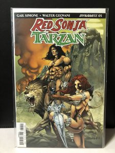 RED SONJA / TARZAN #5d (of 6)2018 DYNAMITE Entertainment Comics 