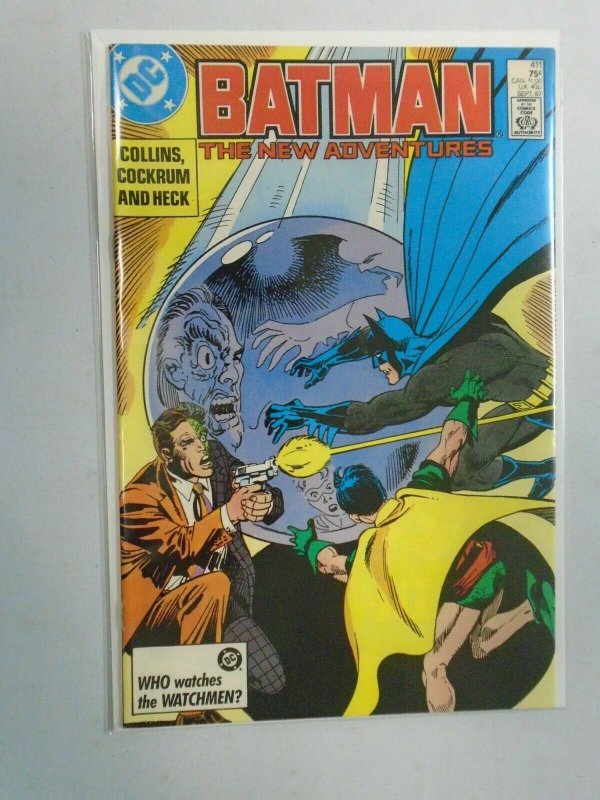 Batman #411 5.0 VG FN water damage (1987)