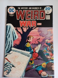 Weird War Tales #25 - Luis Dominguez Cover - horror - 1974 - FN