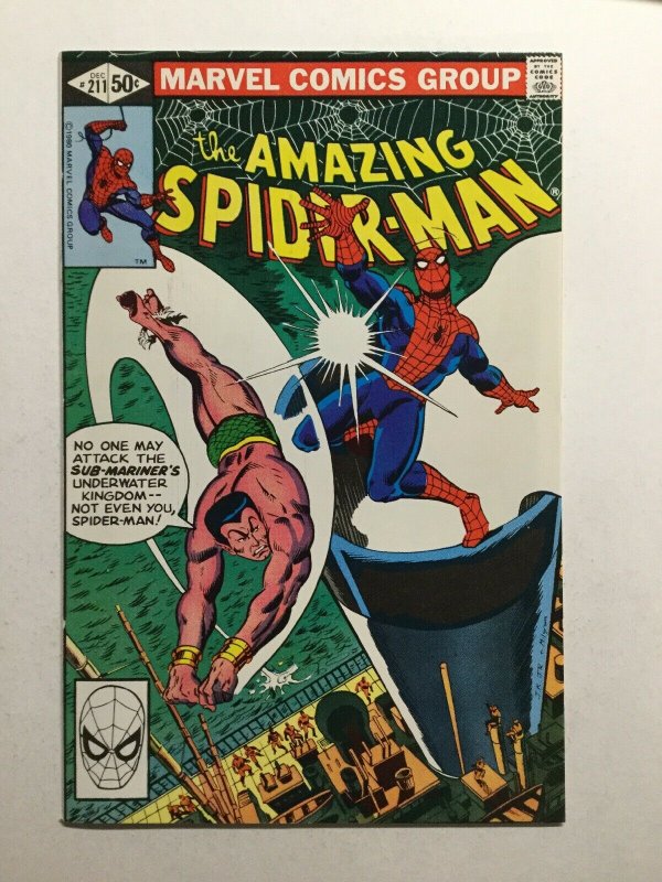 Amazing Spider-Man 211 Near Mint Nm Marvel