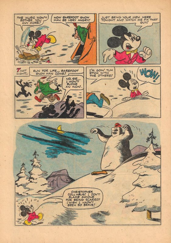 MICKEY MOUSE #29 • Feb 1953 * Dell Comics * 4.5 VG+ • Tony Strobl Main Story