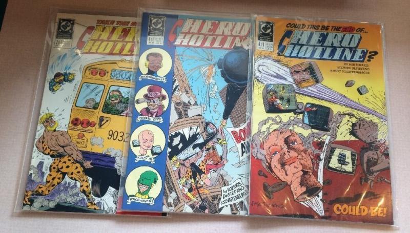 Hero Hotline 1-6 Complete Near Mint Lot Set Run