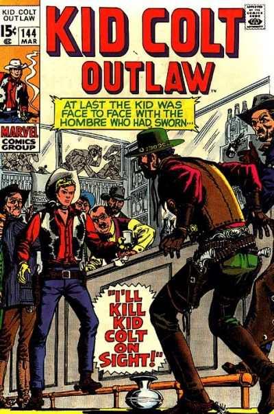 Kid Colt Outlaw #144, Poor (Stock photo)