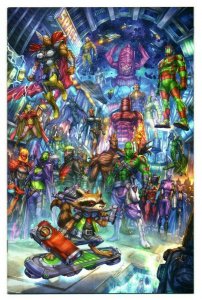 THE MARVELS #03 (2021) ALAN QUAH EXCLUSIVE | SPACE TRADELESS VIRGIN | LTD 1000