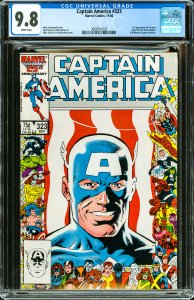 Captain America #323 (1986) CGC Graded 9.8-1st app,  Super-Patriot & Battlestar