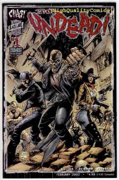 UNDEAD #1, NM+, Chaos, Pulido, Zombies, Death, Horror, 2002,more indies in store