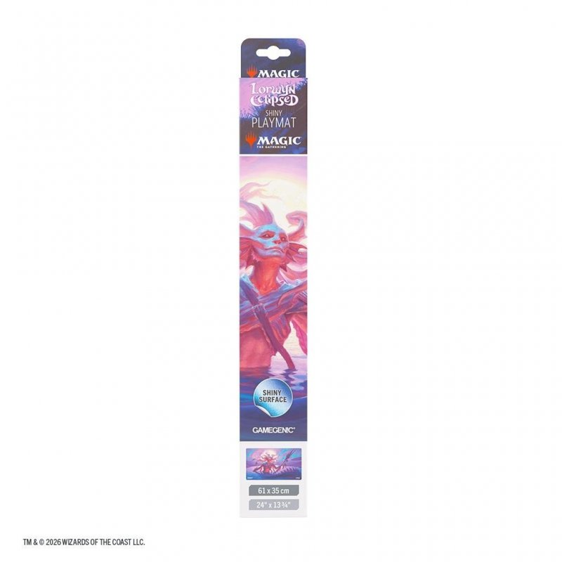 MtG Lorwyn Eclipsed Shiny Playmat - Eclipsed Merrow By Gamegenic