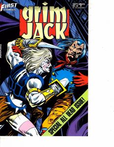 Lot Of 5 GrimJack First Books #36 37 38 39 40 Superman Batman WT10