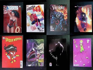 Super Pack! 10 Variant Cover Comics Marvel/DC Bagged & Boarded No Duplicates