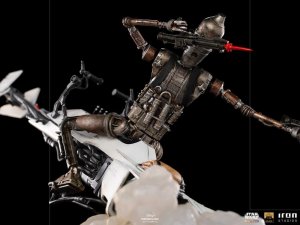 Iron Studios Star Wars Mandalorian IG-11 and Child Art Scale 1/10 Statue NIB 609963128235