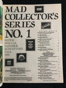 1991 Fall MAD SUPER SPECIAL Magazine #76 FN- 5.5 with Stickers Insert Series #1