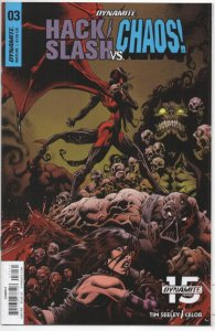 HACK SLASH vs CHAOS #3 C, NM-, Tim Seeley, 2018 2019, more HS in store