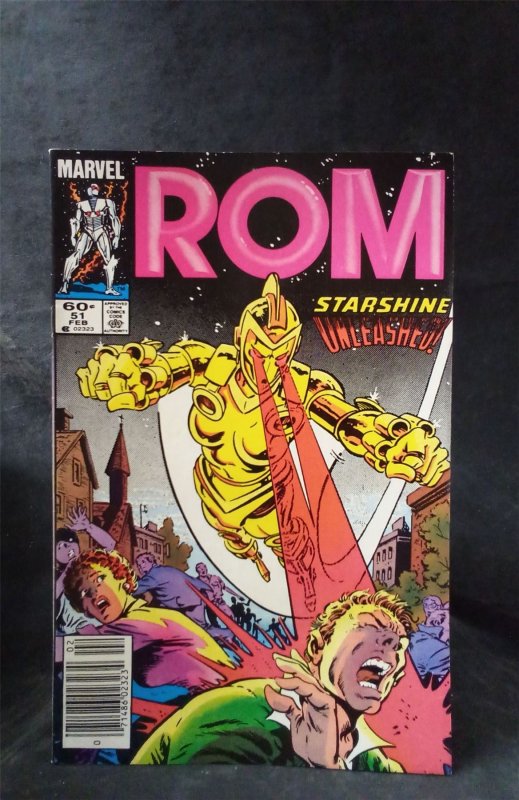 Rom #51 1984 Marvel Comics Comic Book