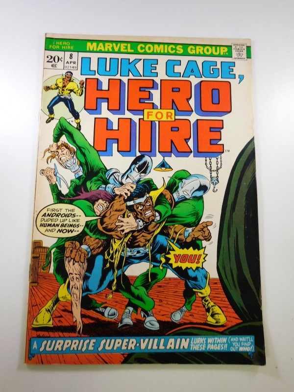 Luke Cage, Hero For Hire #8 FN