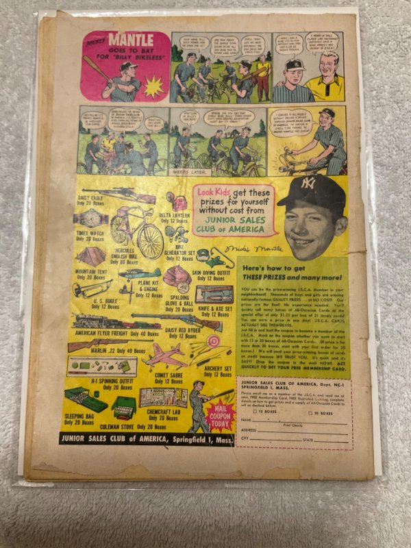 Superboy #55 (1957) Good/Good+ Quality