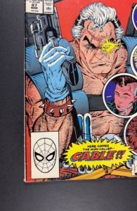 The New Mutants #87 (1990) FIRST CABLE