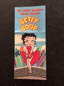 BETTY BOOP COLLECTORS STAMP SET WITH CERTIFICATE #31326