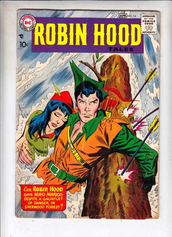 Robin Hood Tales #14 (Apr-58) VG- Affordable-Grade Robin Hood