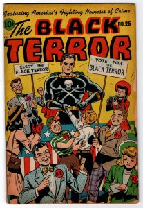 The Black Terror #25 (1948)  G 2.0