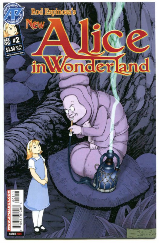 ALICE in WONDERLAND #1 2 3 4, NM, Rod Espinosa, 2006, Mad Hatter, Queen, Rabbit