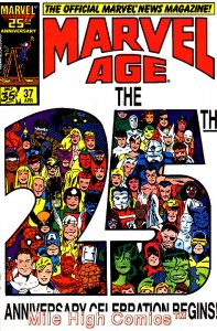 MARVEL AGE (1983 Series) #37 Very Good Comics Book