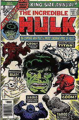 Incredible Hulk, The Annual #5 VF; Marvel | save on shipping - details inside