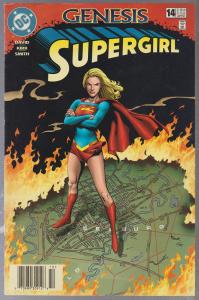 SUPERGIRL #14 - DC COMIC - SUPERMAN FAMILY - 1997 - BAGGED AND BOARDED