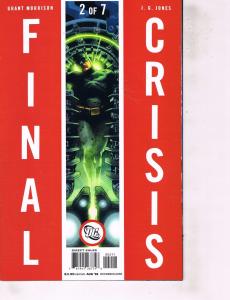 Lot Of 2 DC Comics Book Green Lantern Coprs #1 and Final Crisis #2   ON1