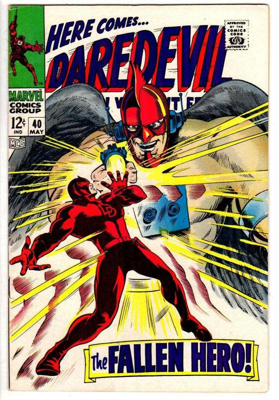 DAREDEVIL 40 FINE May 1968