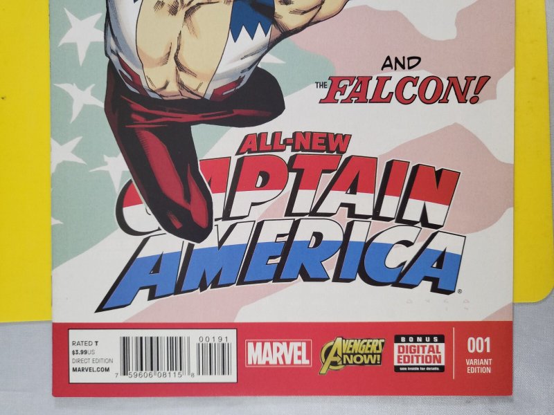 All-New Captain America #1 Stephen Colbert Kris Anka 1:10 Variant