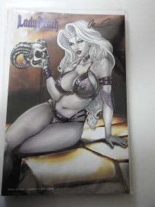 Lady Death: Extinction Express #1 LDT 200- Signed W/ COA