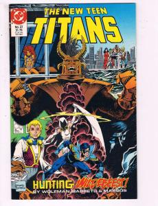 The New Teen Titans #37 VF DC Comics Comic Book Wolfman Nightwing DE13