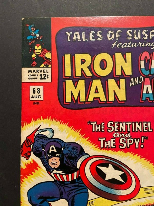 Tales of Suspense 68 FN/VF (August 1965)