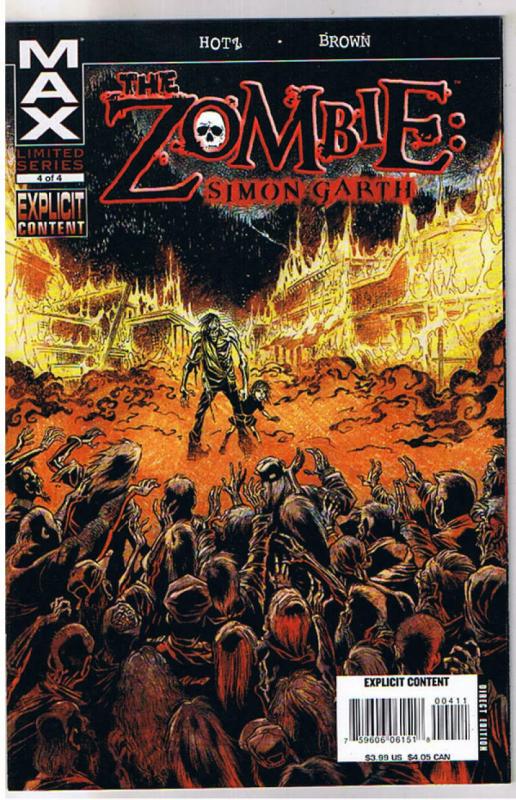 ZOMBIE Simon Garth #1 2 3 4, NM, Undead, Walking Dead,2008,more Zombies in store 