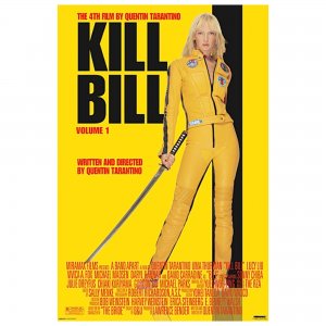 Kill Bill Vol 1 (2003) 24 x 36 Featuring The Bride (Uma Thurman)