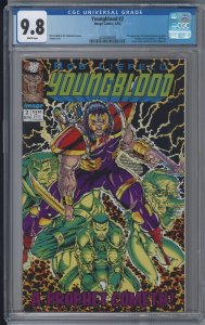 YOUNGBLOOD 2 CGC 9.8 1st PROPHET & ShadowHawk 1992 Liefeld ?