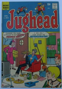 Jughead #203 (Apr 1972, Archie Comics), FN condition (6.0)