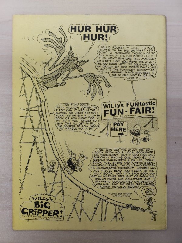 ALLY SLOPER Magazine #3 DEC 1976 (5.5) Frank Hampson's 1st Strip/British Comics