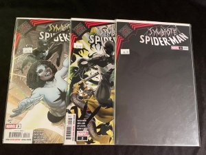 SYMBIOTE SPIDER-MAN #1, 2, 3 VFNM Condition