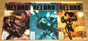 Reload #1-3 FN/VF complete series - warren ellis - paul gulacy - homage set lot