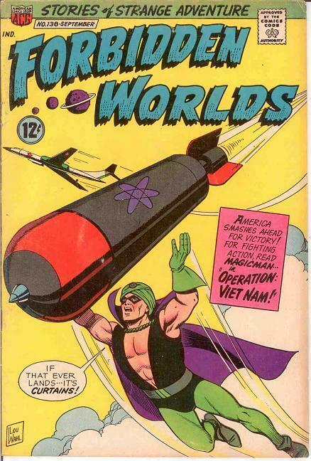 FORBIDDEN WORLDS 138 VG-F September 1966 COMICS BOOK