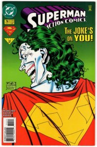 ACTION COMICS #714 (VF/NM) Joker! High Grade DC